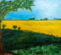 In-a-golden-and-green-field