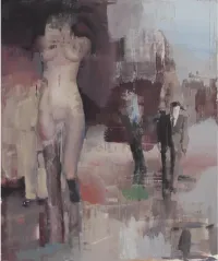 Untitled-–-Abstract-Figurative-Expressionism-Oil-Painting