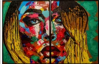 Yellow-Hair-Diptych