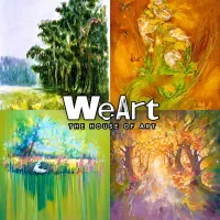 Nature paintings that restore rather than overwhelm