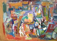 Figures in the landscape