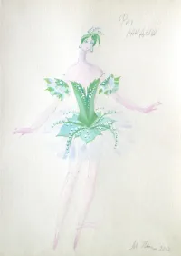 The-Lily-of-the-valley-costume-sketch